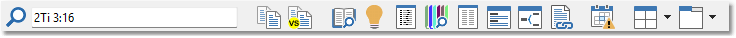 Sample of SwordSearcher's Main Toolbar Area Sample of SwordSearcher's Main Toolbar Area