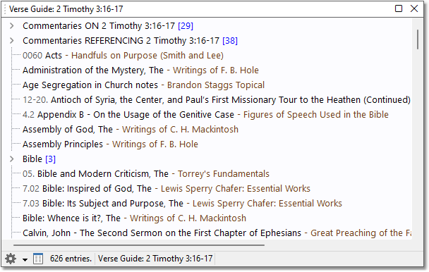 Sample Verse Guide for 2Ti 3:16,17