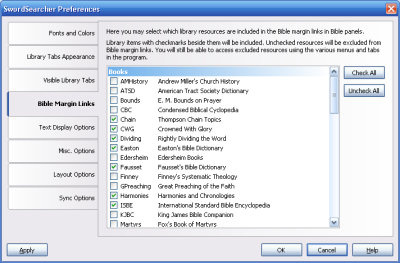 select bible margin links