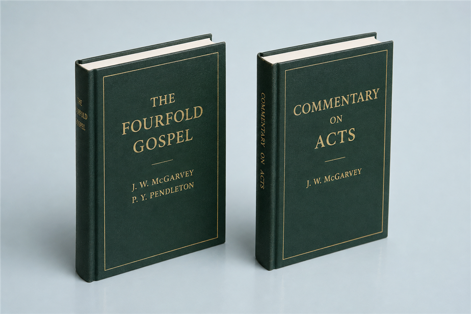 The Fourfold Gospel and Commentary on Acts