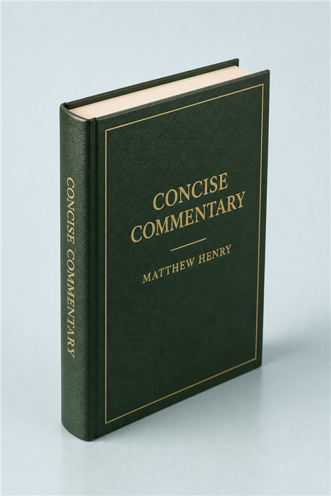 Matthew Henry's Concise Commentary