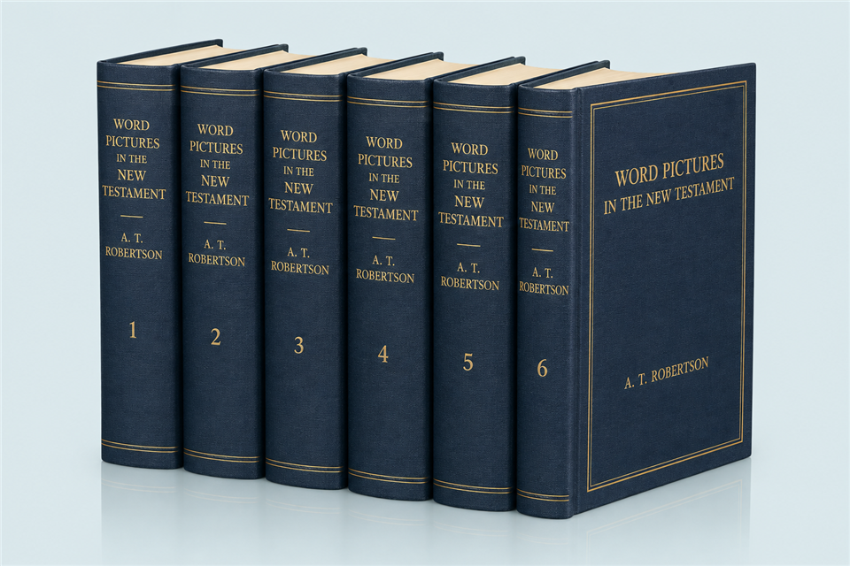 A. T. Robertson's Word Pictures in the New Testament