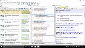 A screen shot of SwordSearcher 7.2 running on Windows 10